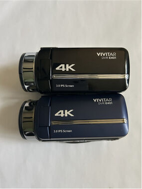 Vivitar 4K Ultra HD Camcorder DVRE401 LED Light Built-in Enhanced Zoom